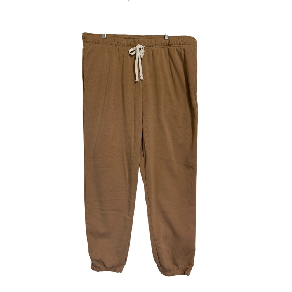 Brooklyn Cloth Sweatpants Mens 2XL Camel Tan Big & Tall‎ Relaxed Fit Joggers NWT